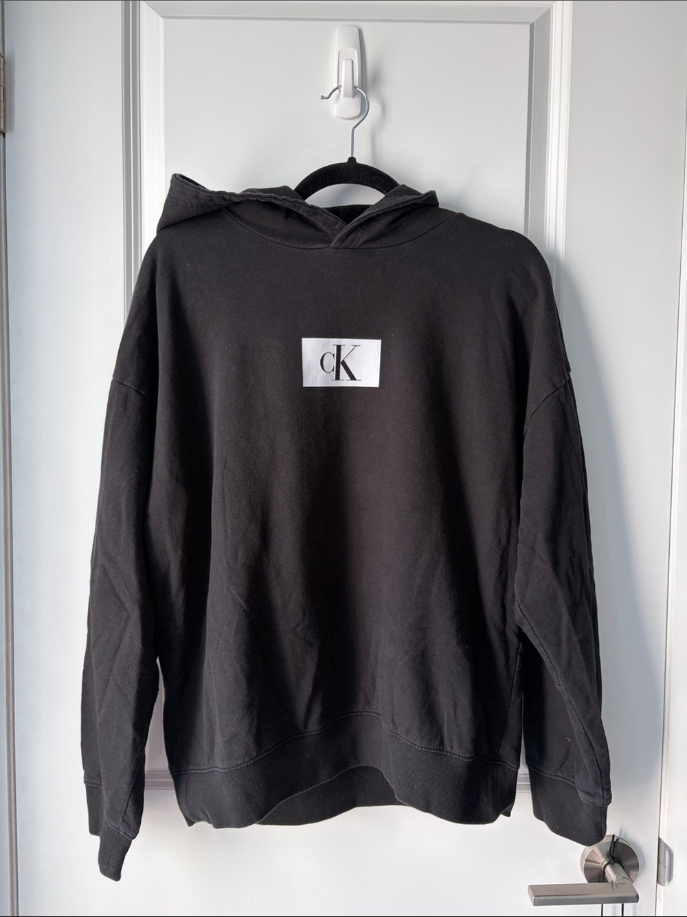 Calvin Klein Black Logo Hoodue